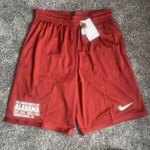 Nike Alabama Crimson Tide Red Dri-Fit Loose Training Shorts Bama Mens Medium New